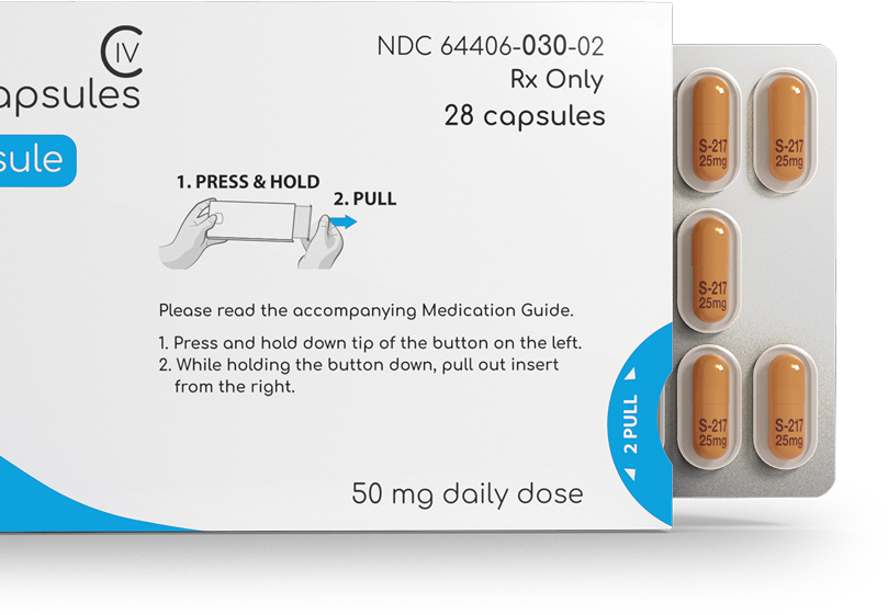 Image showing a blister pack of ZURZUVAE medication